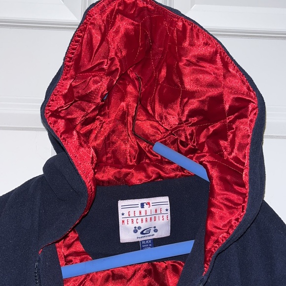 Vintage! Men’s Boston Red Sox Logo Gull Zip Quilted Lining Jacket. Size XL - Picture 5 of 11